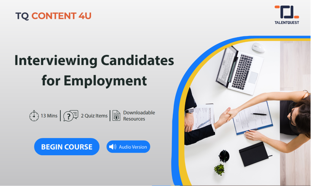 Interviewing Candidates for Employment