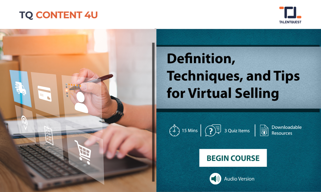 Definition, Techniques, and tips of Virtual Selling