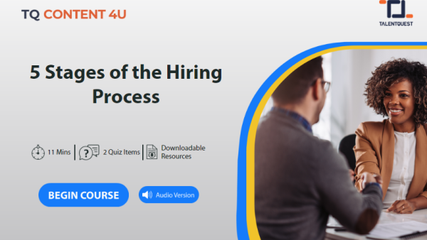 Five Stages of the Hiring Process