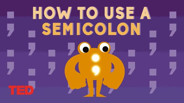 How to use a semicolon | Emma Bryce | TED-Ed Animation