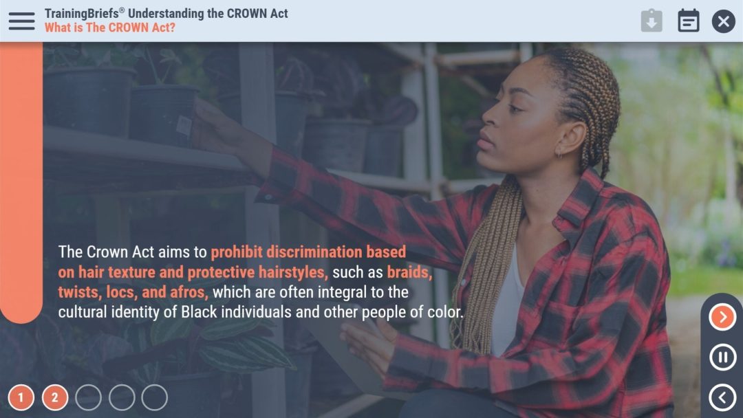 TrainingBriefs¬Æ Understanding the CROWN Act