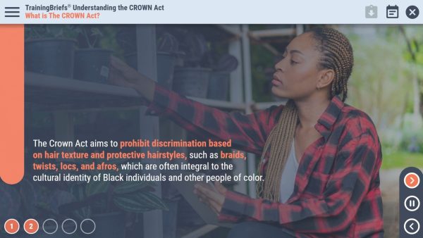TrainingBriefs¬Æ Understanding the CROWN Act