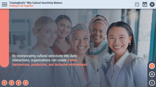 TrainingBriefs¬Æ Why Cultural Sensitivity Matters