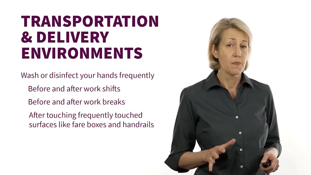 Come to Work Safely: Transportation and Delivery Environments