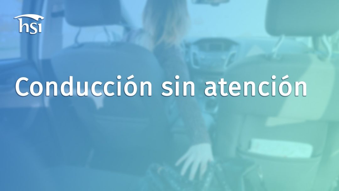 Conducción sin atención
