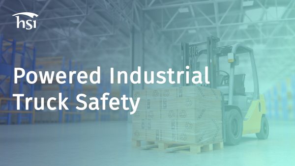 Powered Industrial Truck (PIT) Safety (Ungated)