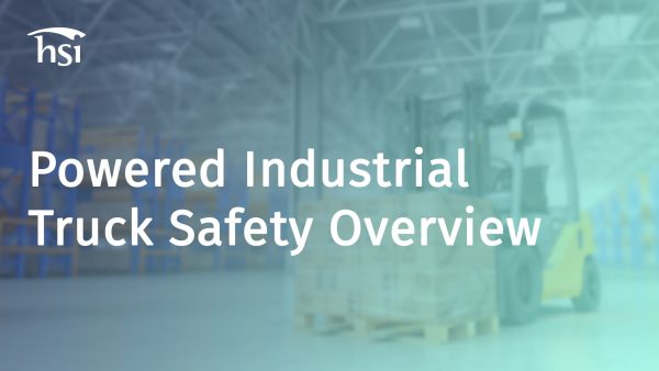 Powered Industrial Truck Safety Overview