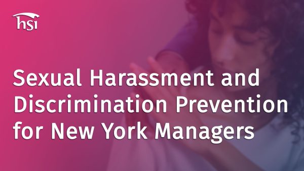Sexual Harassment (New York - Manager/Supervisor)