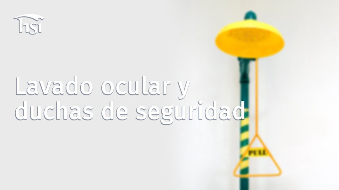 Lavado ocular y duchas de seguridad