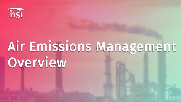 Air Emissions Management: Overview