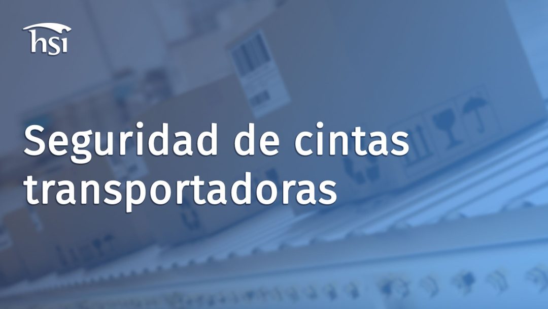Seguridad de cintas transportadoras