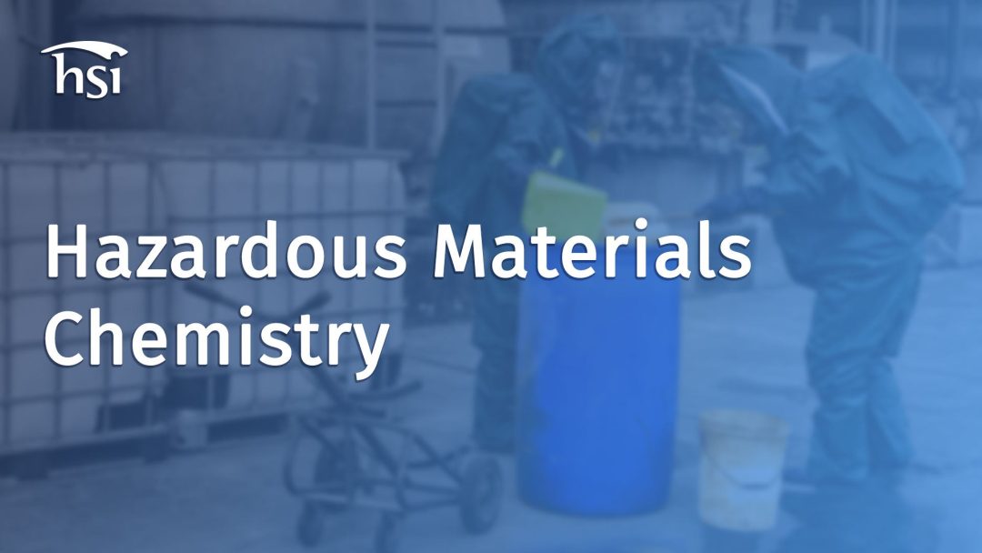 Hazardous Materials Chemistry