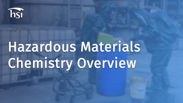 Hazardous Materials Chemistry: Overview