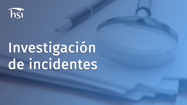 Investigación de incidentes