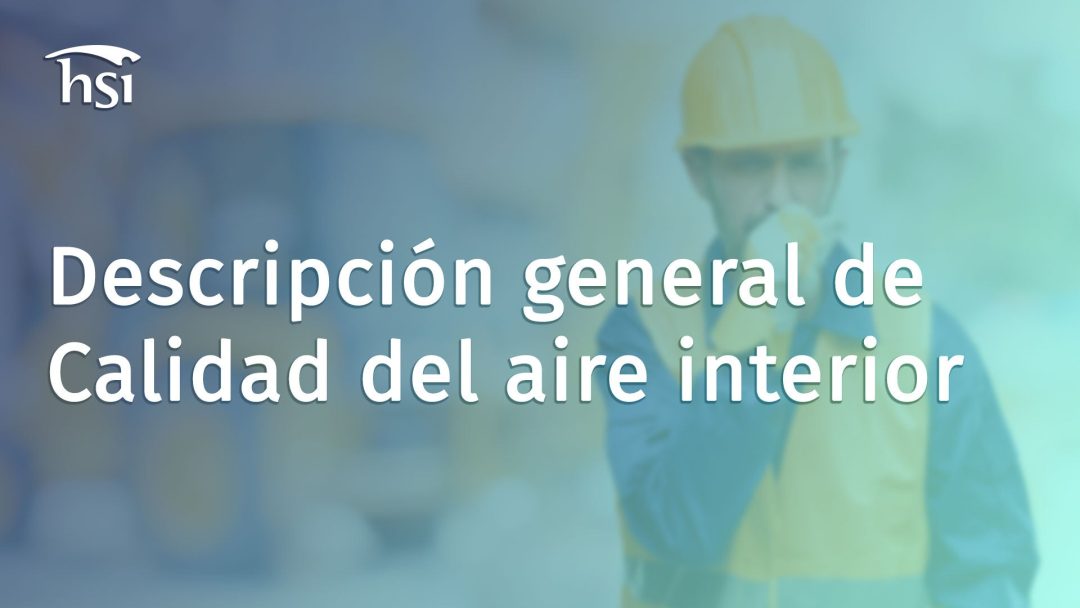 Descripción general del calidad del aire interior