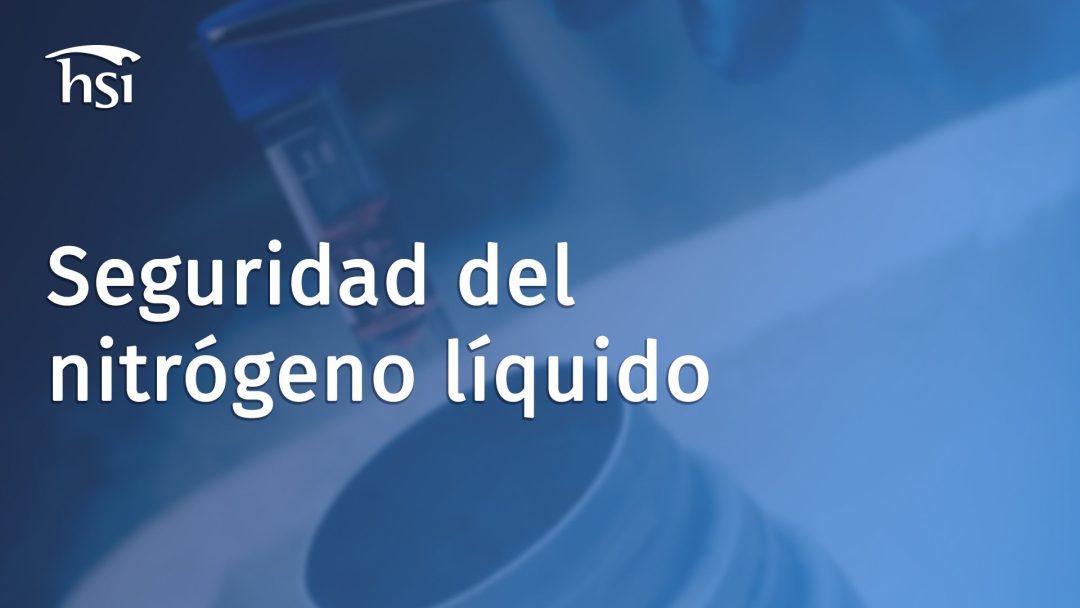 Seguridad del nitrógeno líquido