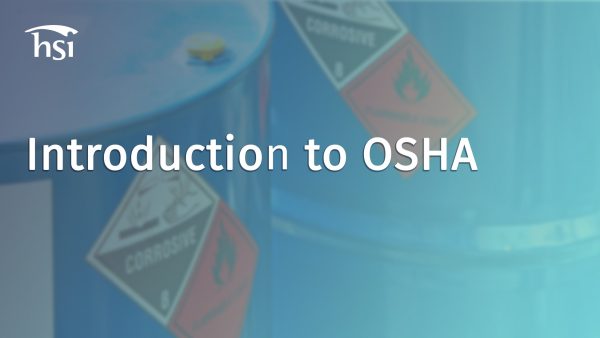 Introduction to OSHA