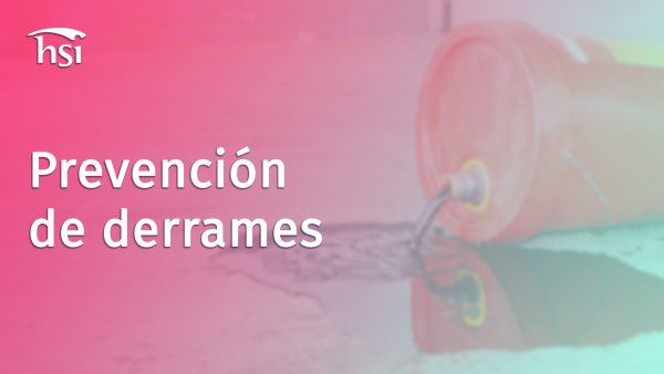 Prevención de derrames