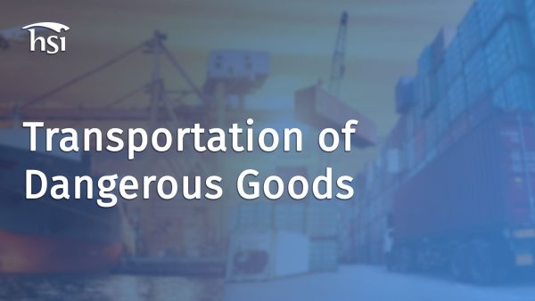Transportation of Dangerous Goods