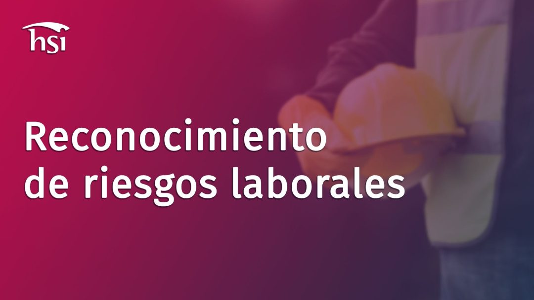 Reconocimiento de riesgos laborales