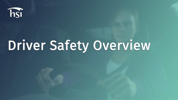 Driver Safety: Overview