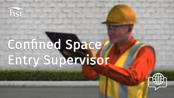 Confined Space Entry (Supervisor)