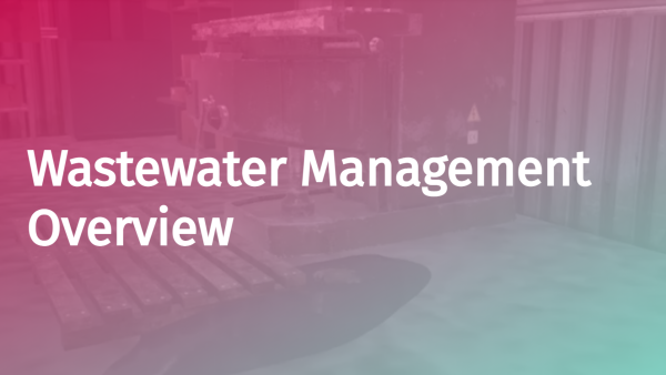 Wastewater Management: Overview
