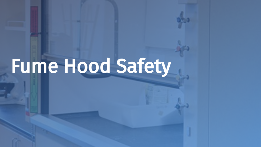 Fume Hood Safety