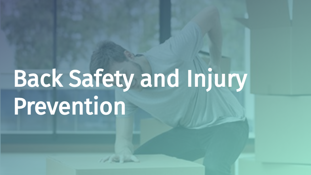 Back Safety and Injury Prevention