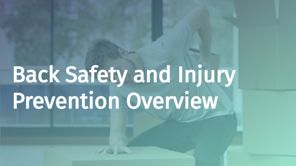 Back Safety and Injury Prevention: Overview