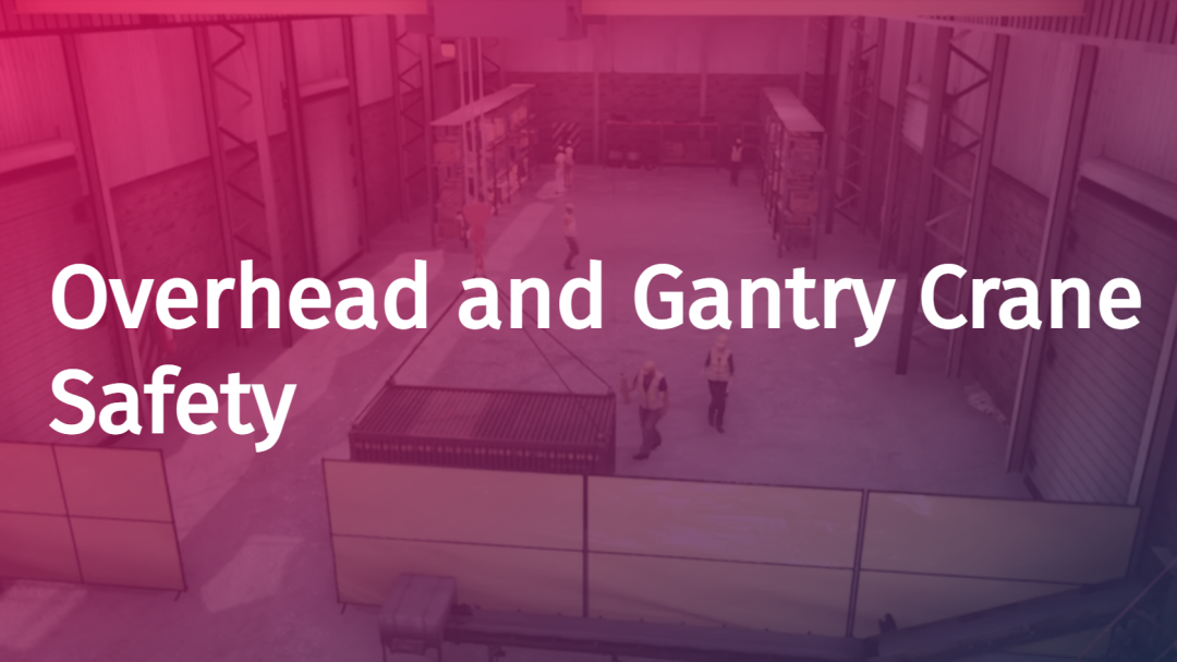 Overhead and Gantry Crane Safety