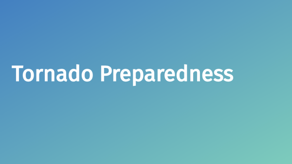 Tornado Preparedness