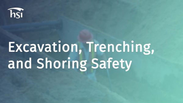 Excavation, Trenching, and Shoring Safety